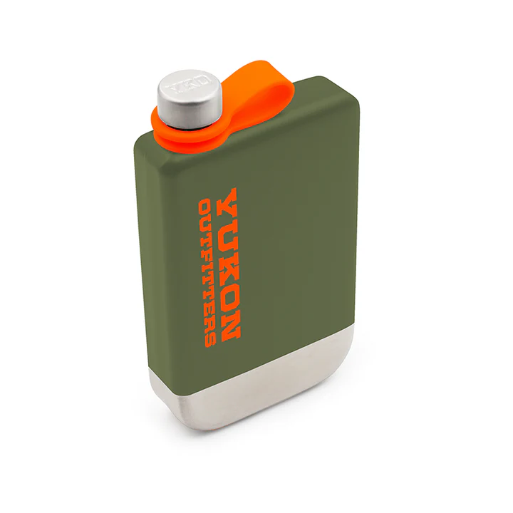 YUKON 9oz Highline Flask - Olive Drab