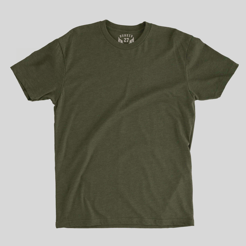 Core Essentials Tee - Military Green