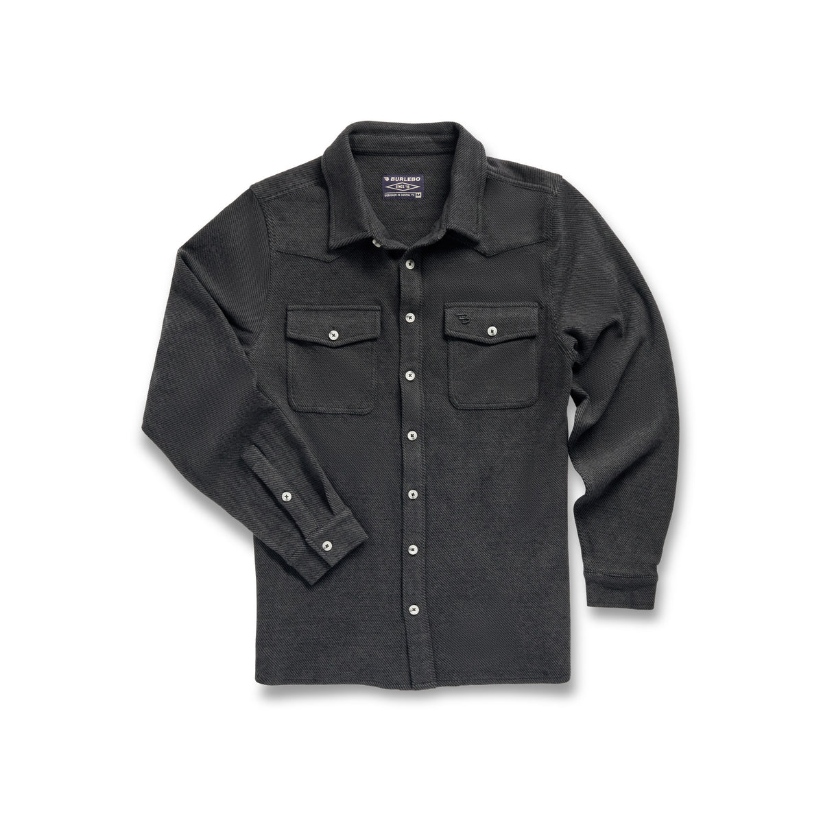 Austin Shirt - Heather Black
