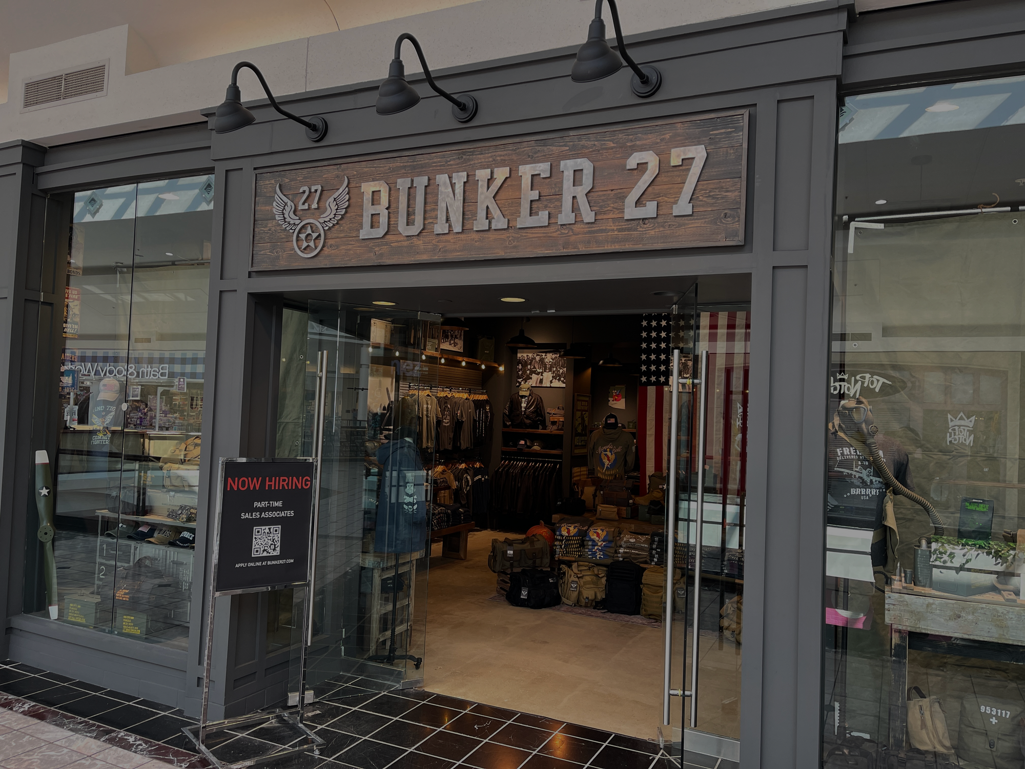 Bunker 27 Opens its First Mall-Based Retail Store