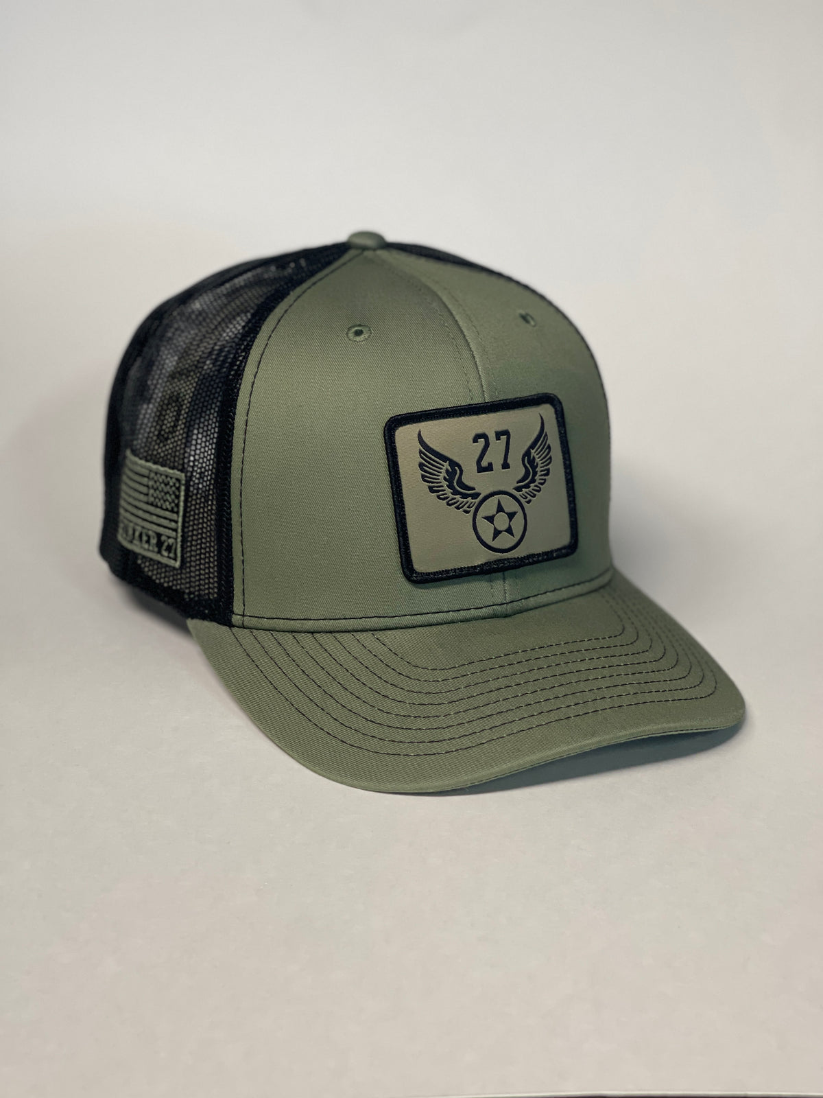 Bunker 27 Hat - Green &amp; Black
