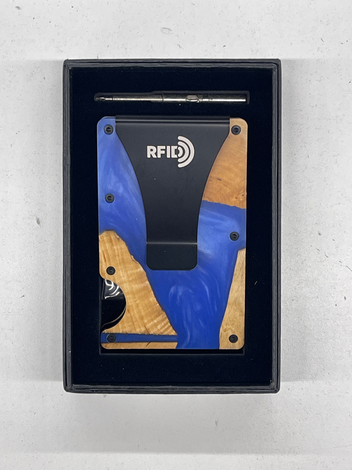Wood Resin Wallet RFID