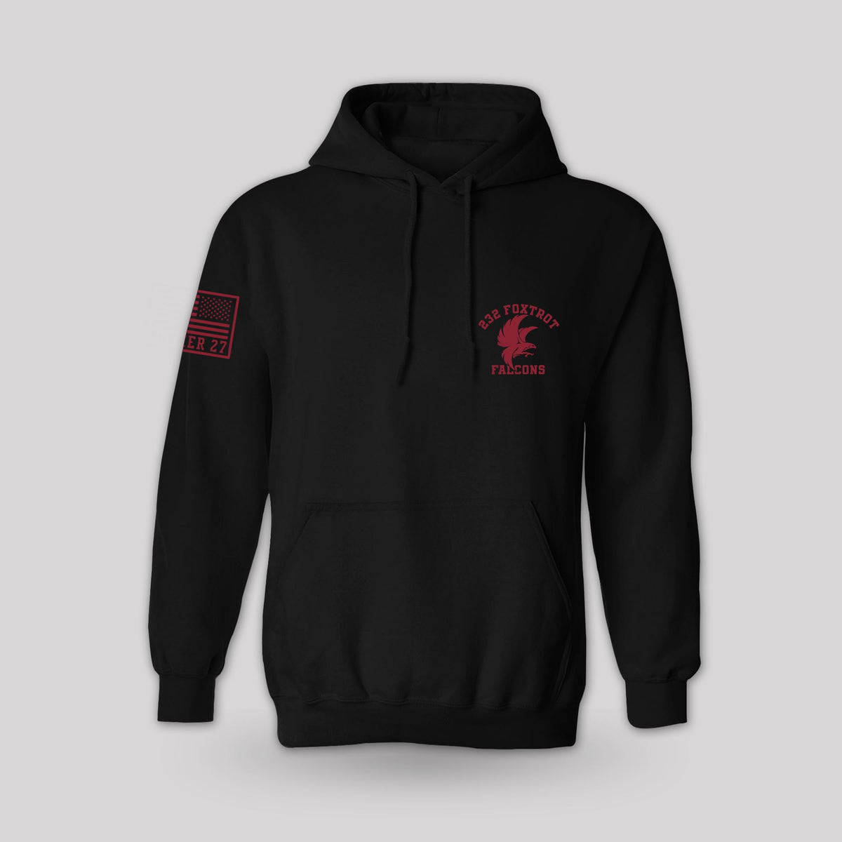 232 Foxtrot Company - Falcons Pullover Hoodie