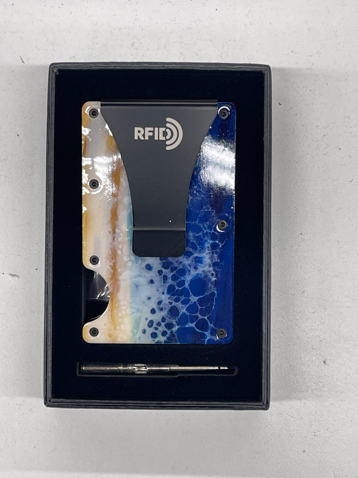 Wood Resin Wallet RFID