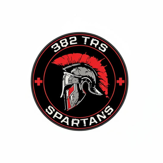 382 TRS Spartans Patch