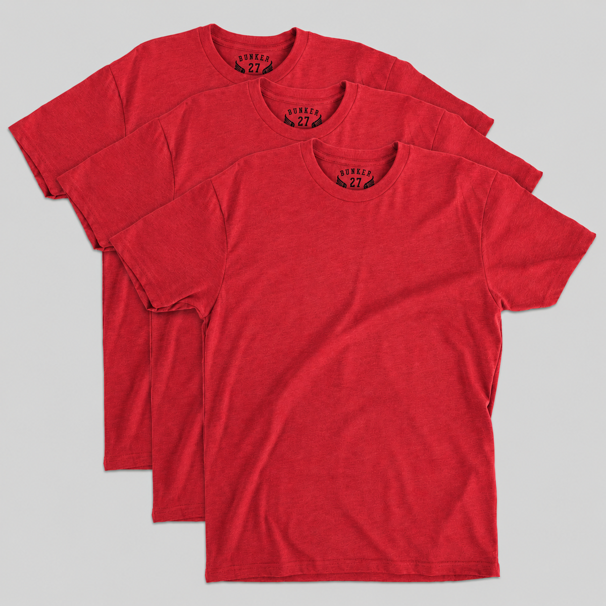 3-Pack Bunker 27 Red