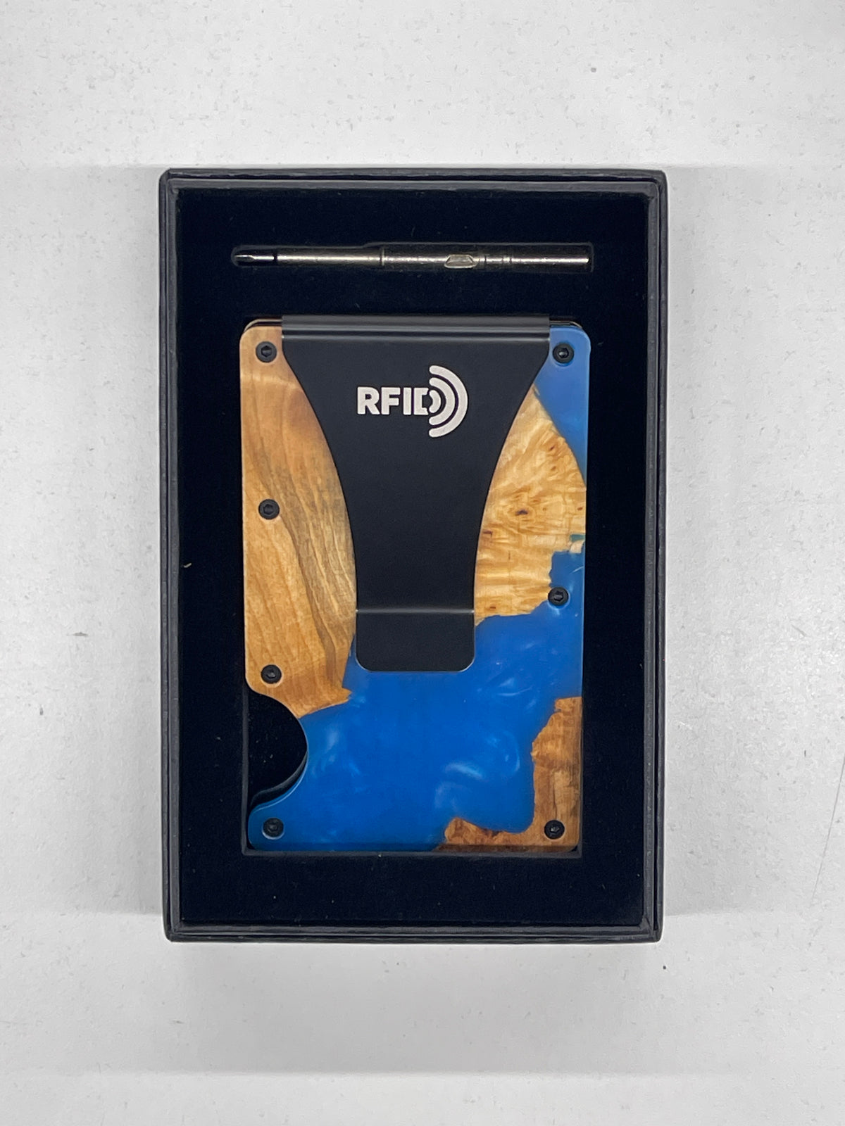 Wood Resin Wallet RFID