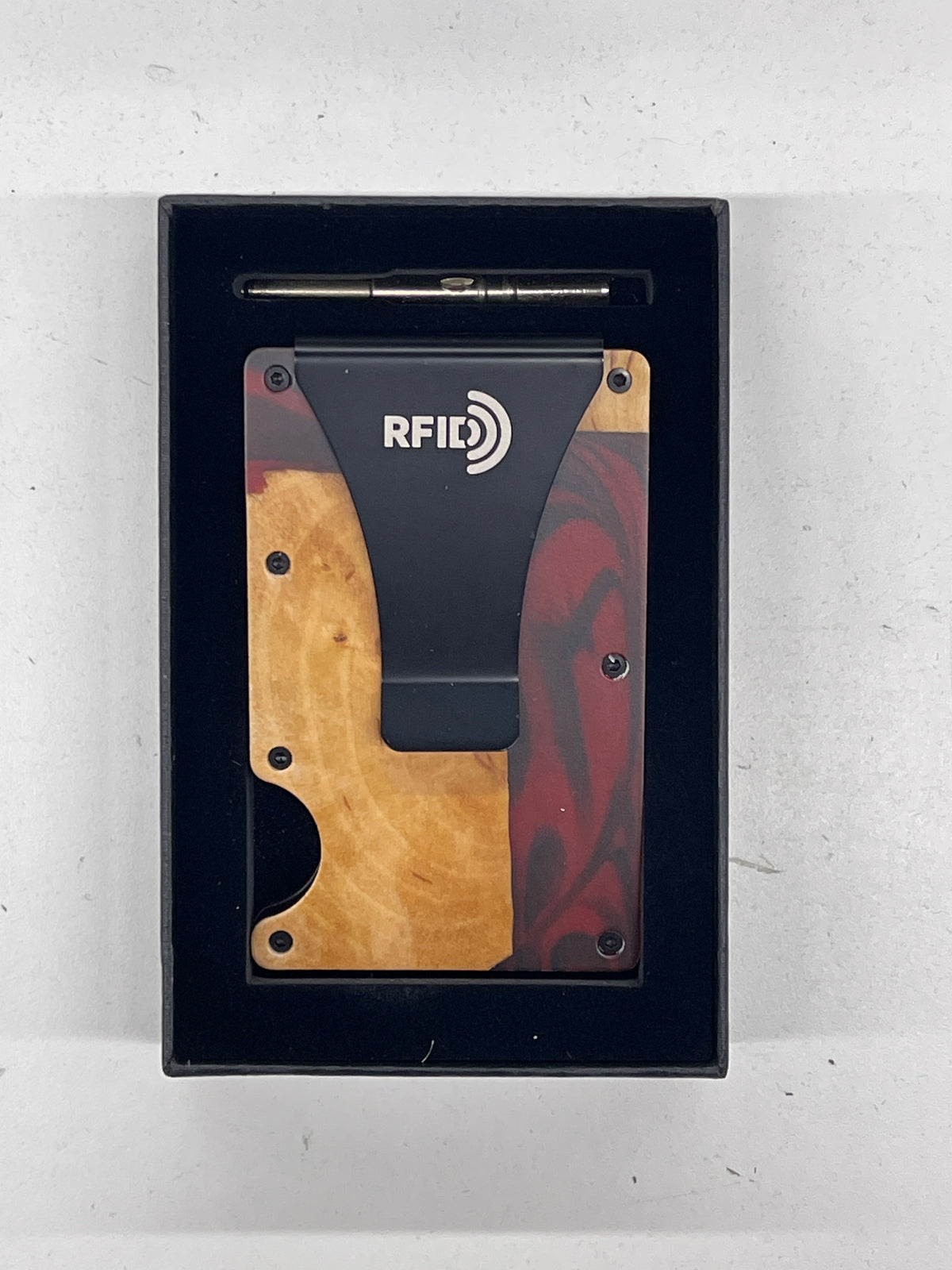 Wood Resin Wallet RFID