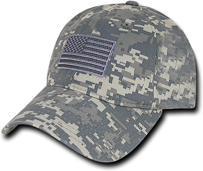 Relaxed Ripstop Cap, USA Flag, ACU