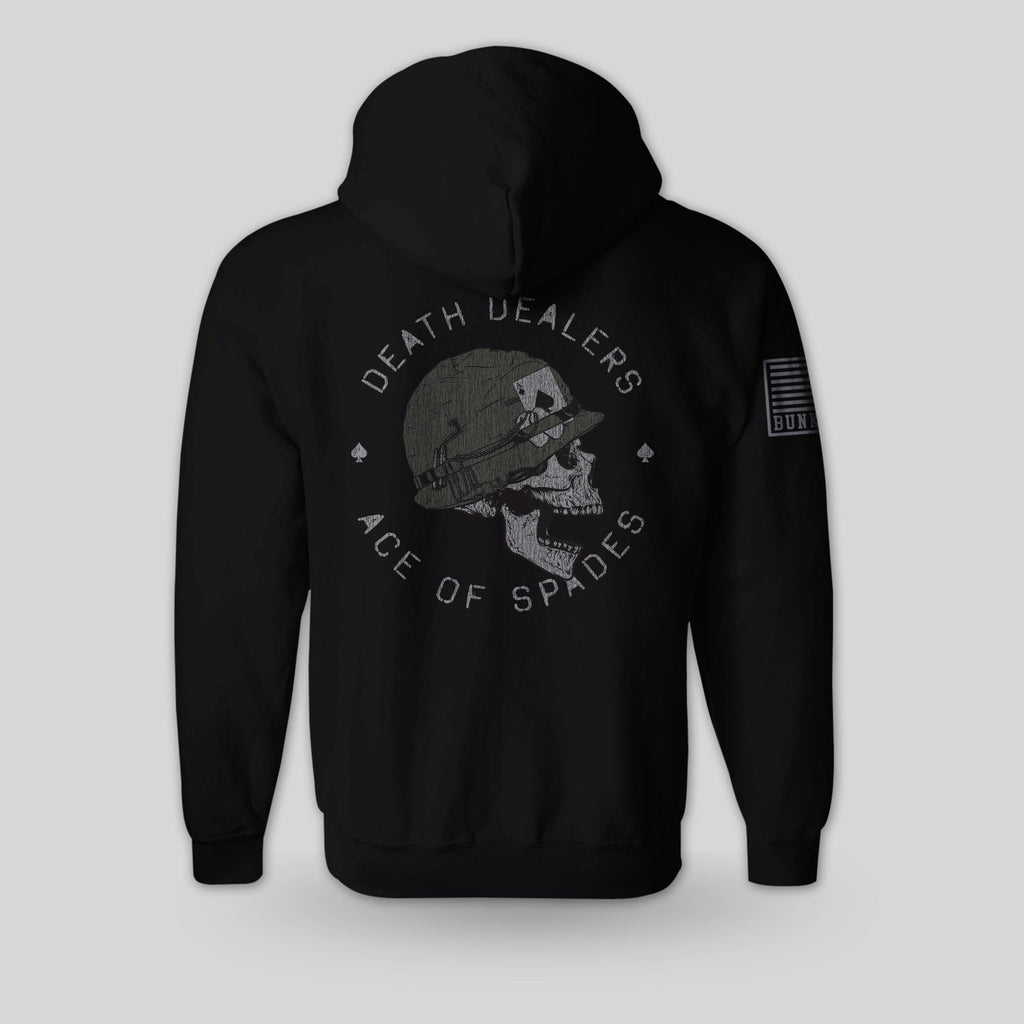 【FEPL】★FLOW ACE SPADE NAPPING HOODIE BBSpadeRegularAce-GreyHoodie-