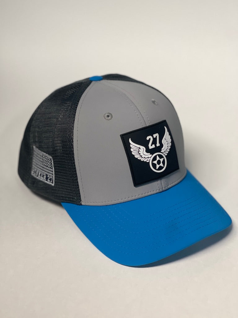 Bunker 27 Hat - Blue/Gray