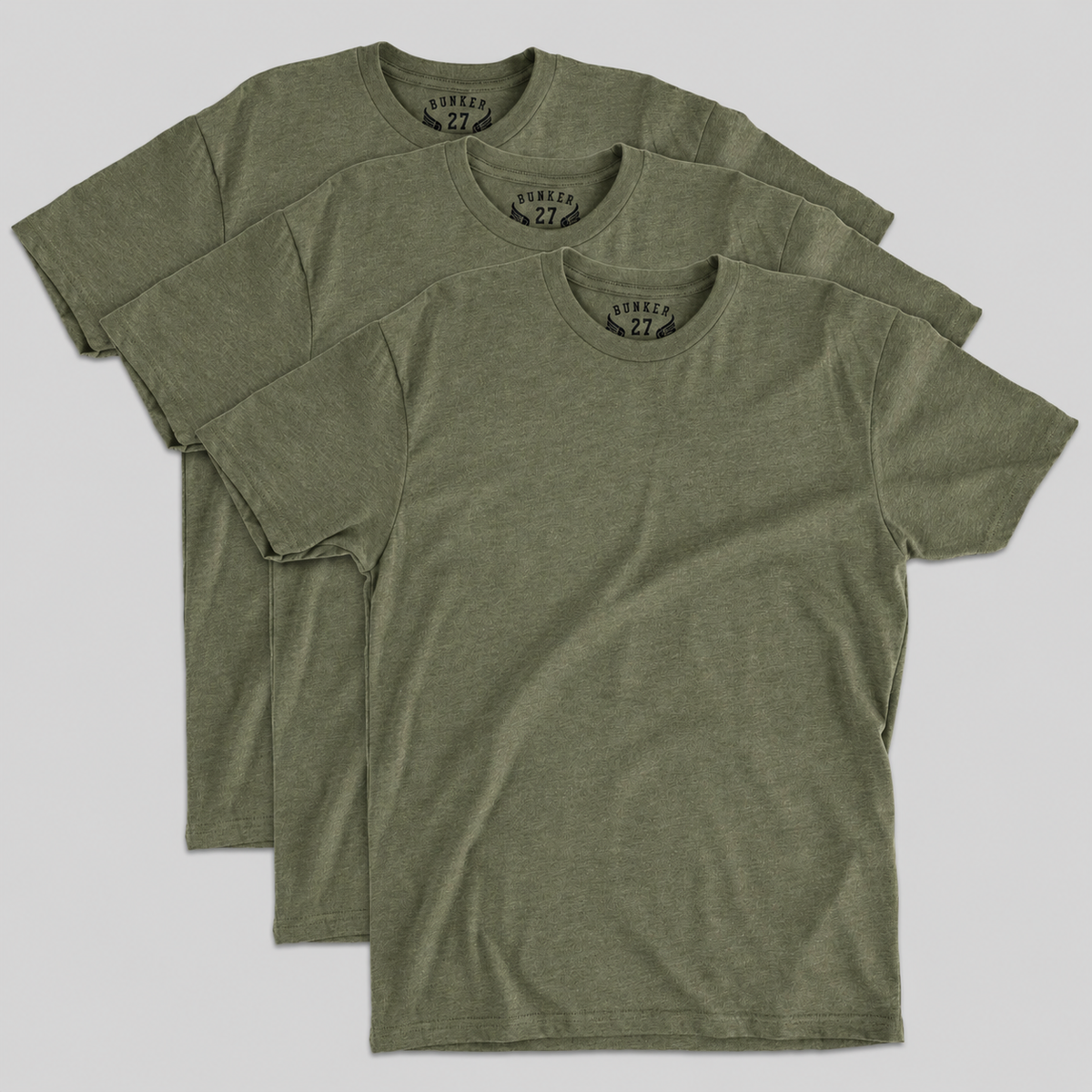 3-Pack Bunker 27 Military Green