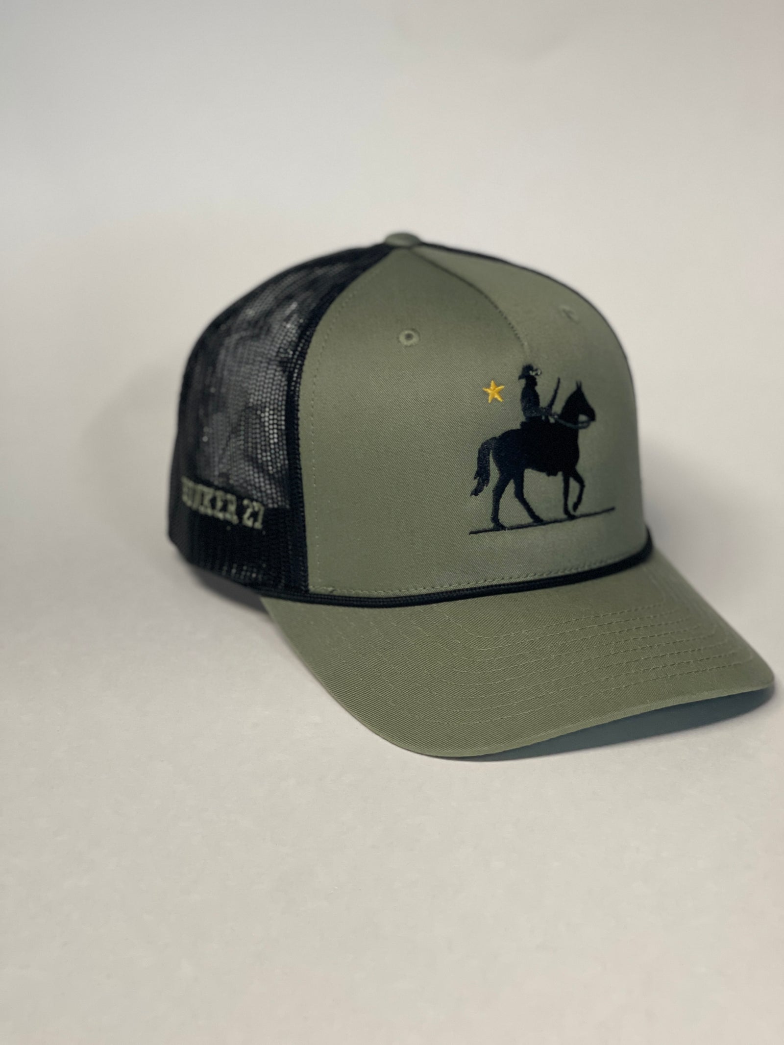 Calvary Hat - Green/Black