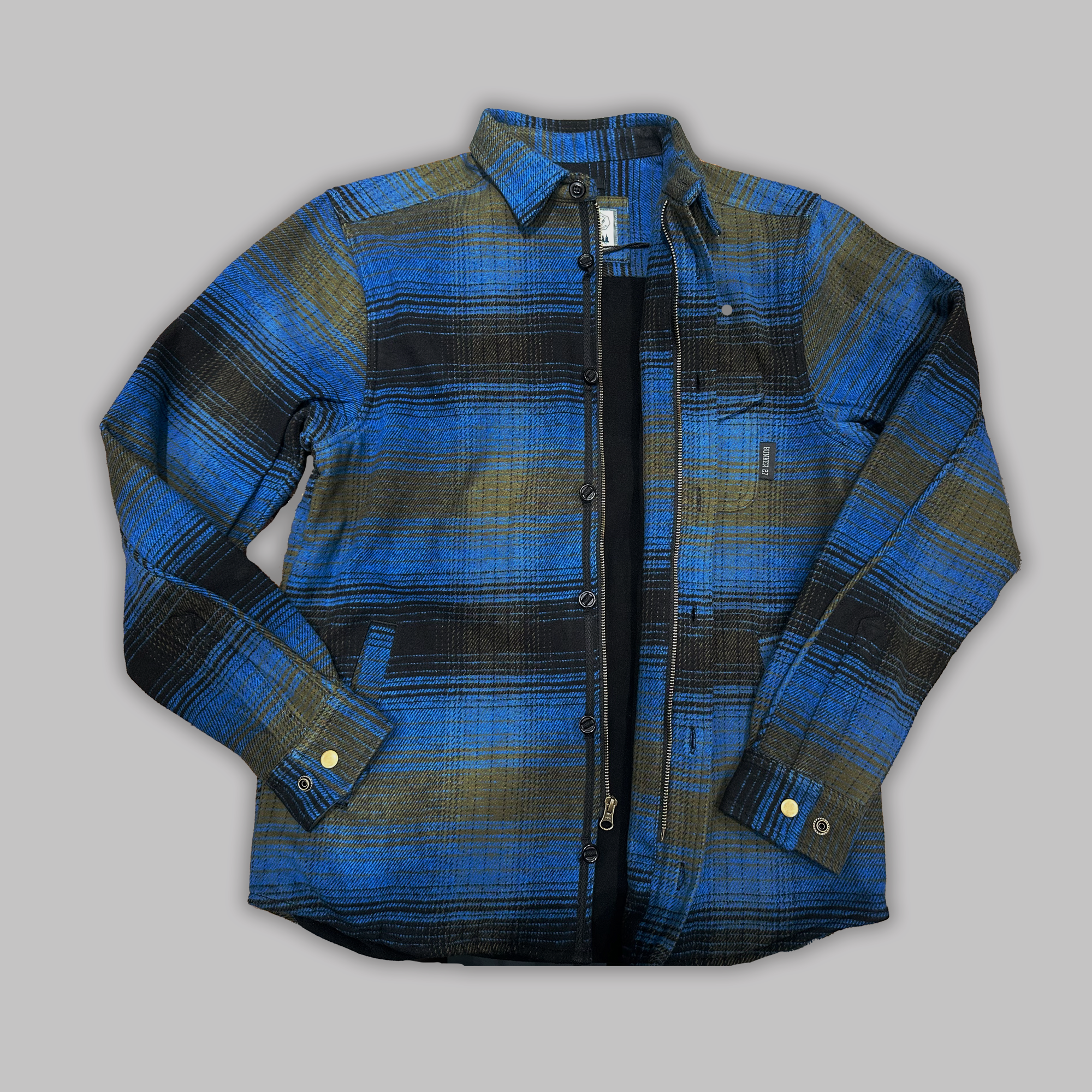 Lined Flannel Shirt Jacket