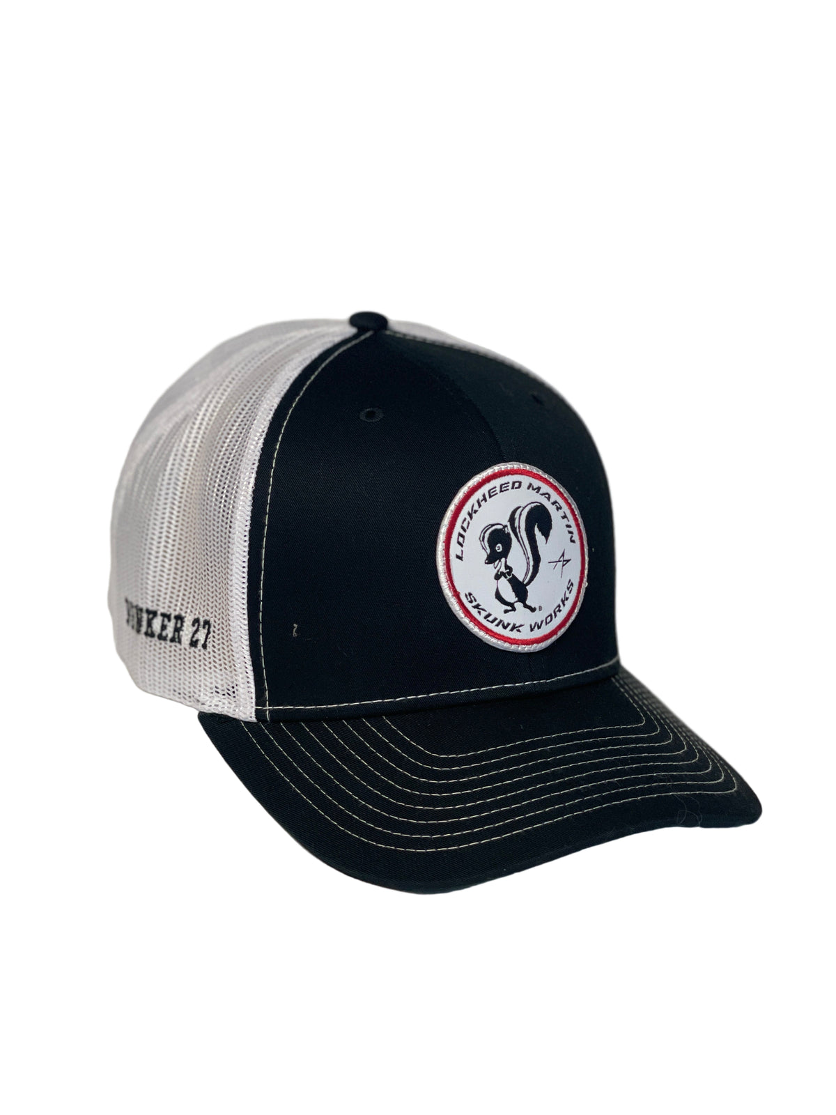 Skunk Works Hat - Black/White