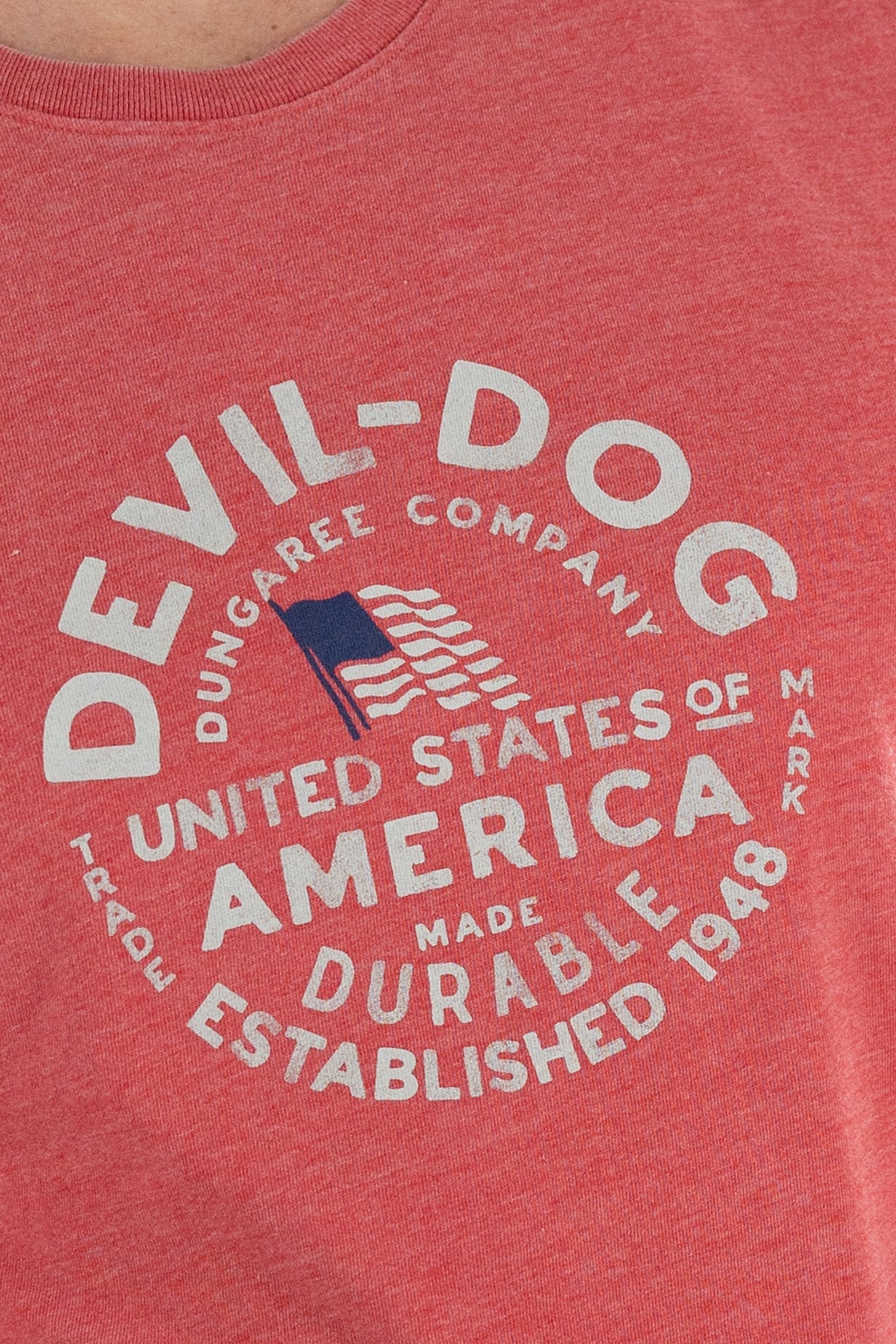 DEVIL-DOG® Graphic T-Shirt - USA Stamp