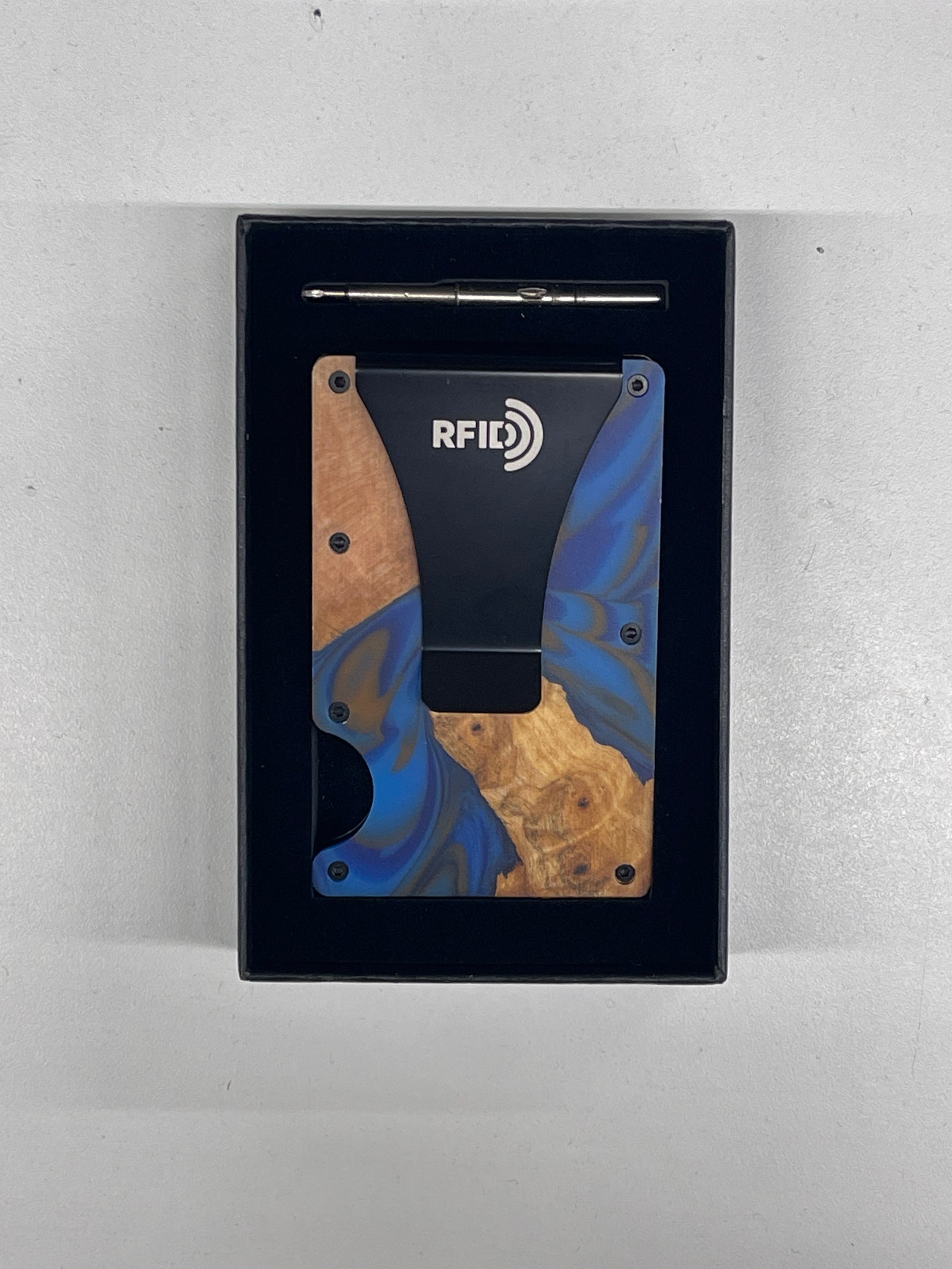 Wood Resin Wallet RFID