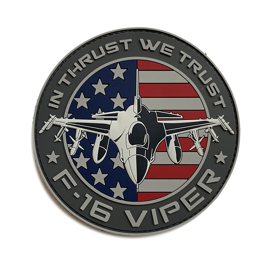 F-16 Viper 4&quot; PVC Patch