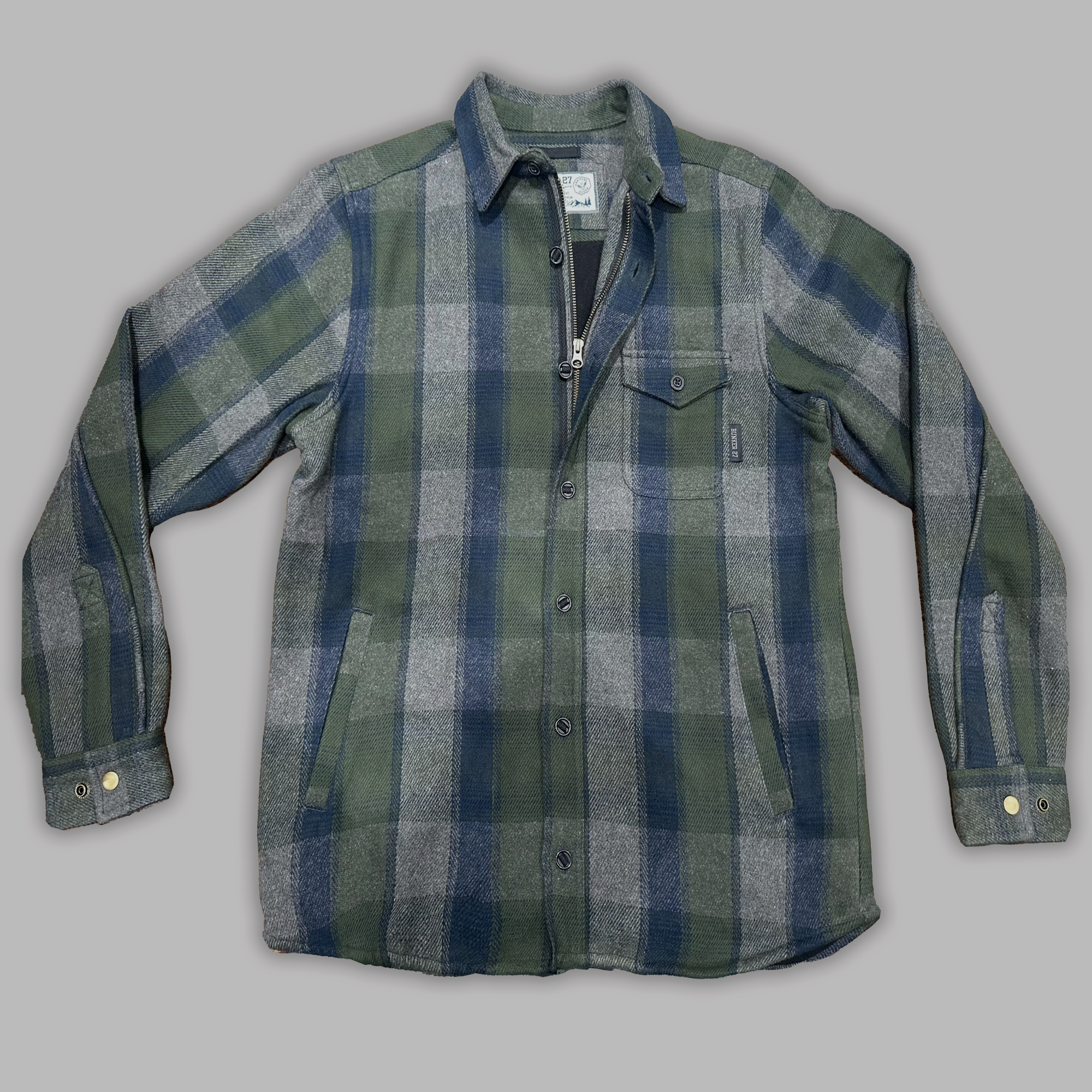 Lined Flannel Shirt Jacket - BUNKER 27