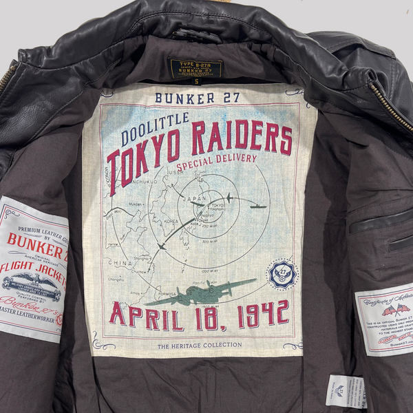 Tokyo Raiders Sheepskin Jacket - BUNKER 27 Tokyo Raiders Sheepskin Jacket - BUNKER 27