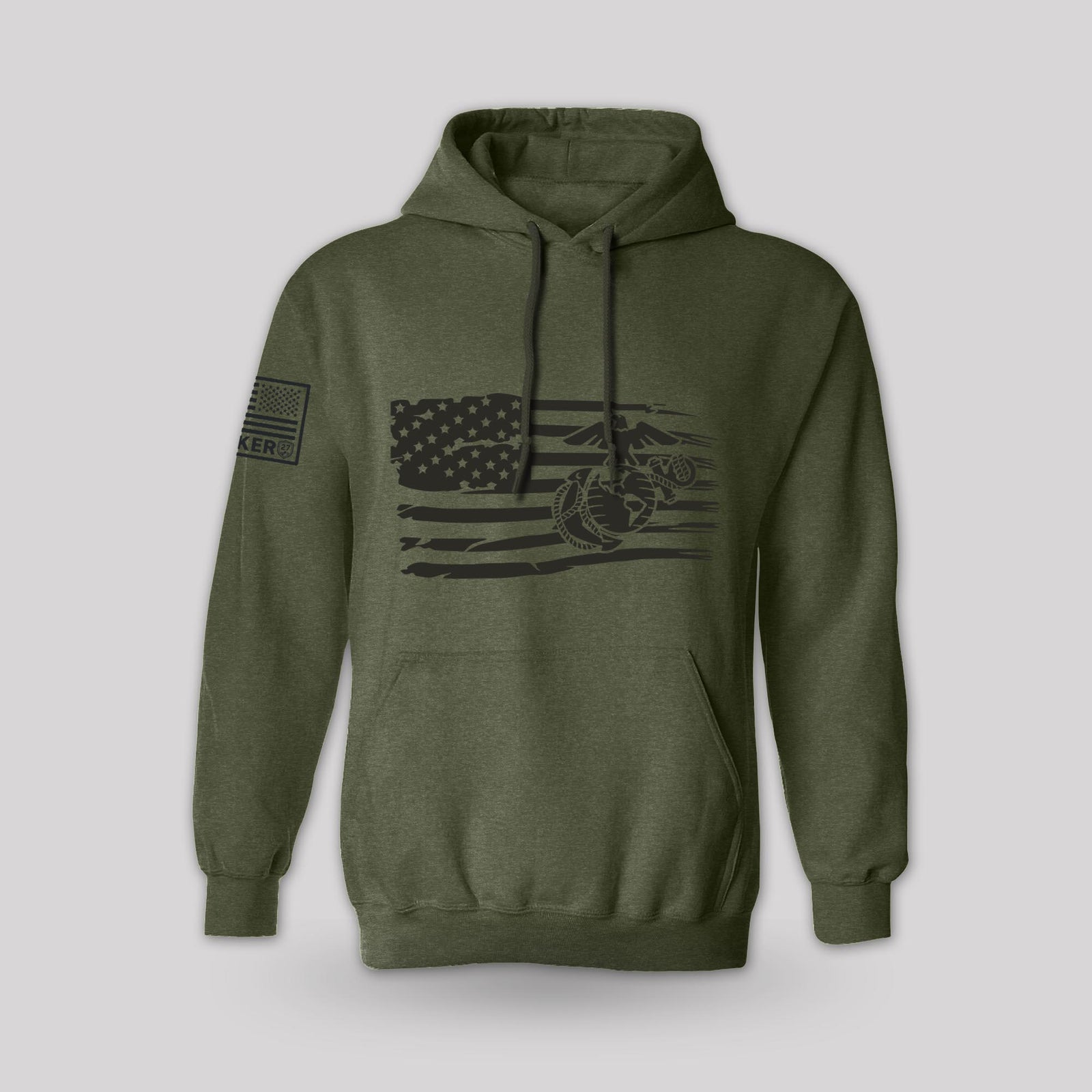 Marine Tethered Flag Hoodie