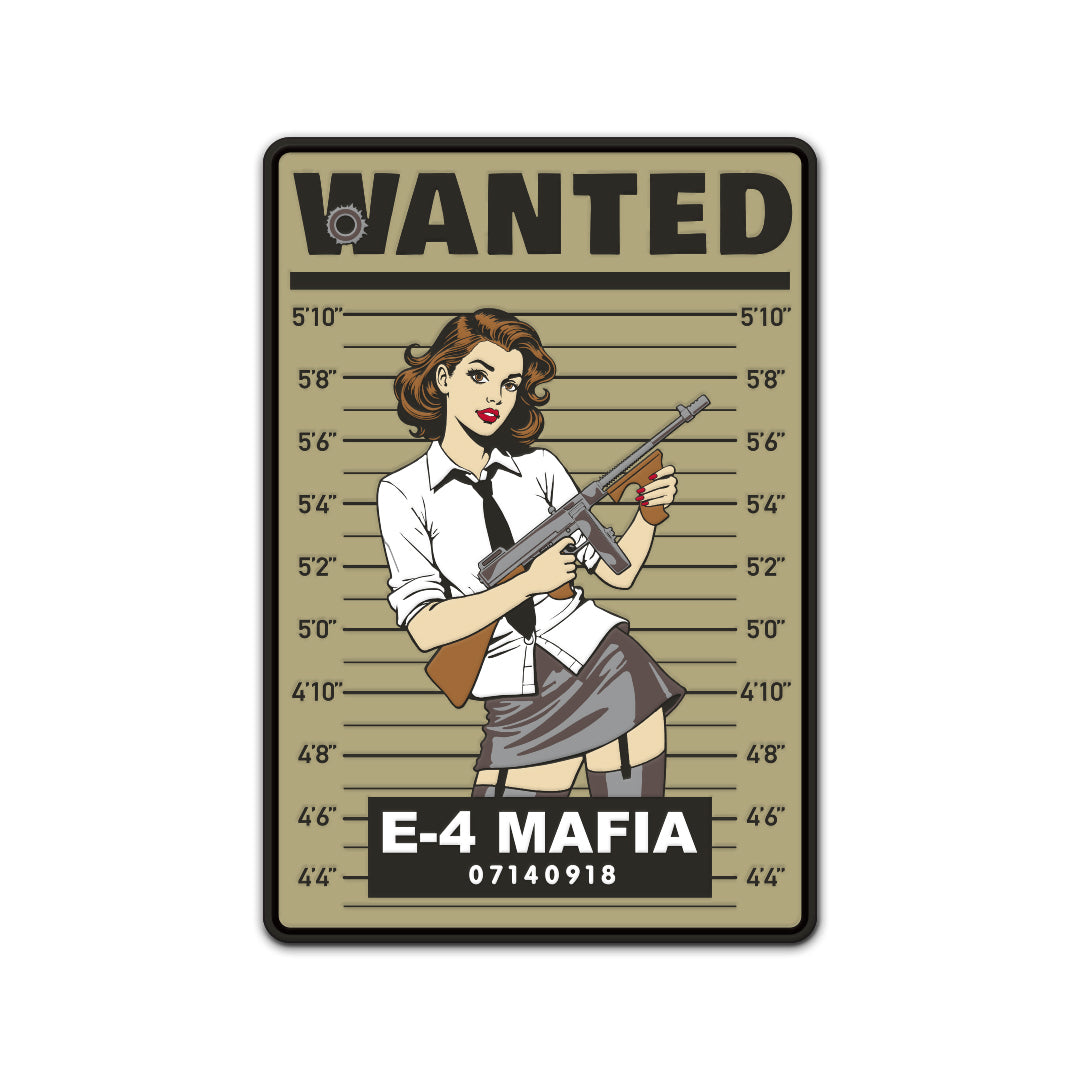 Magnificent Maddie E-4 Mafia PVC Patch