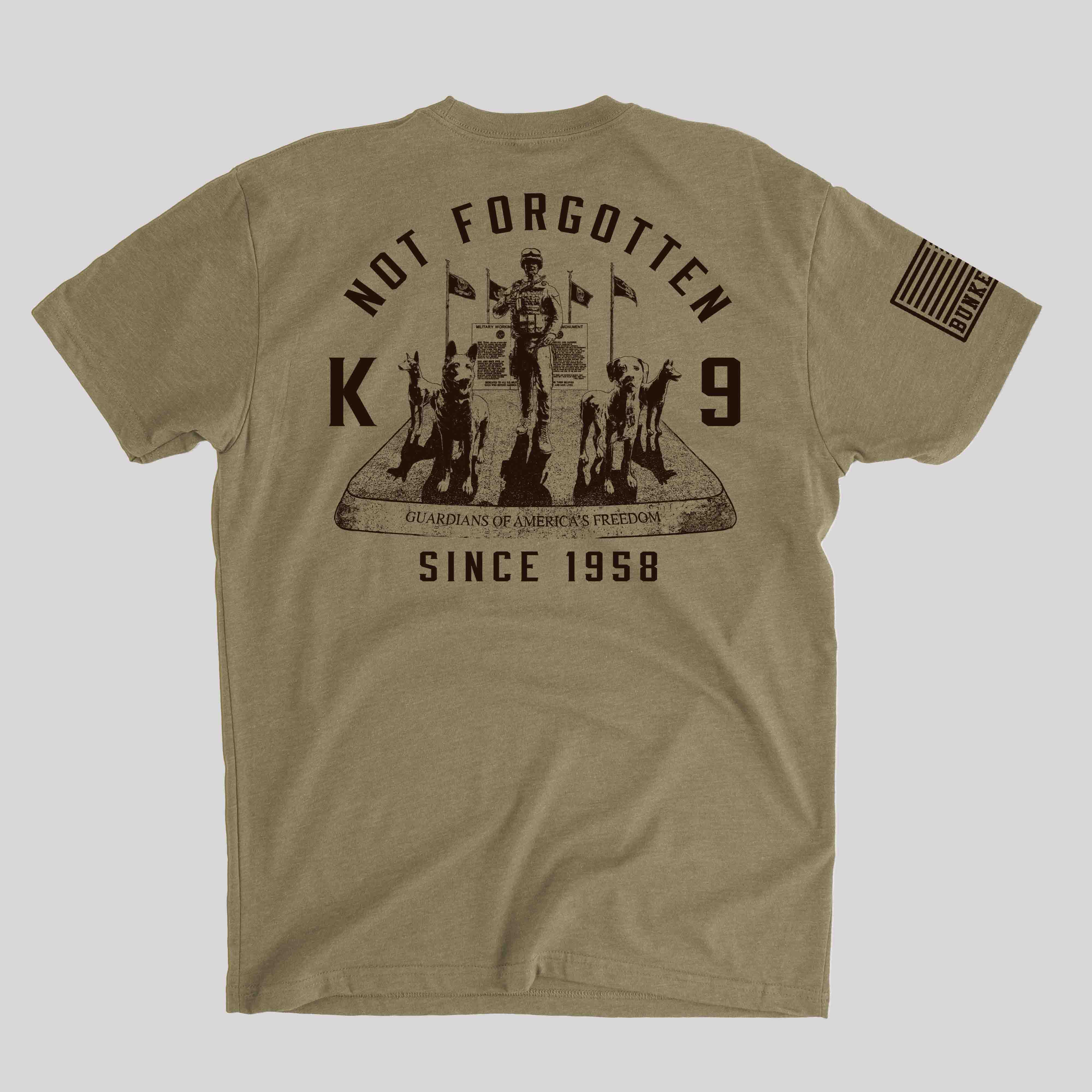 JBSA Lackland K9 T-Shirt - BUNKER 27
