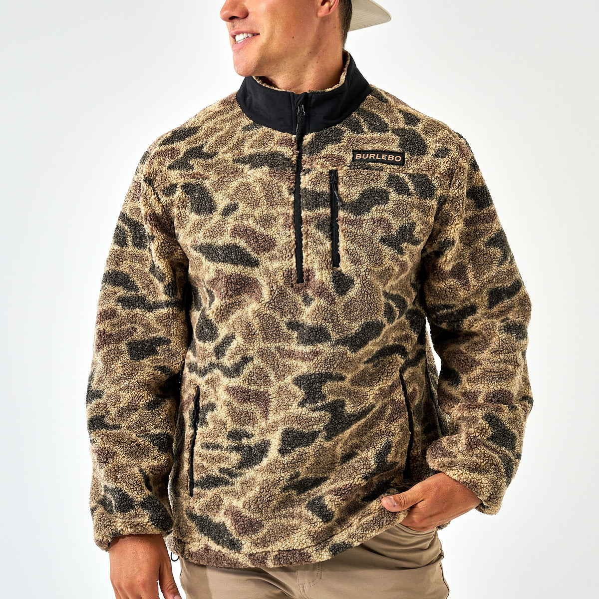 Sherpa - Quarter Zip - Rocky Mountain Camo