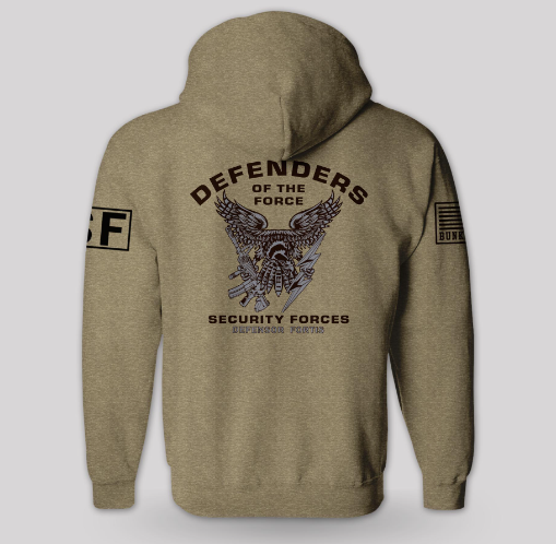 Security Forces Pullover Hoodie BUNKER 27