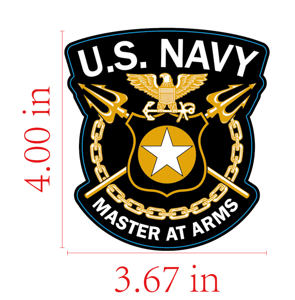 Master At Arms - Sticker