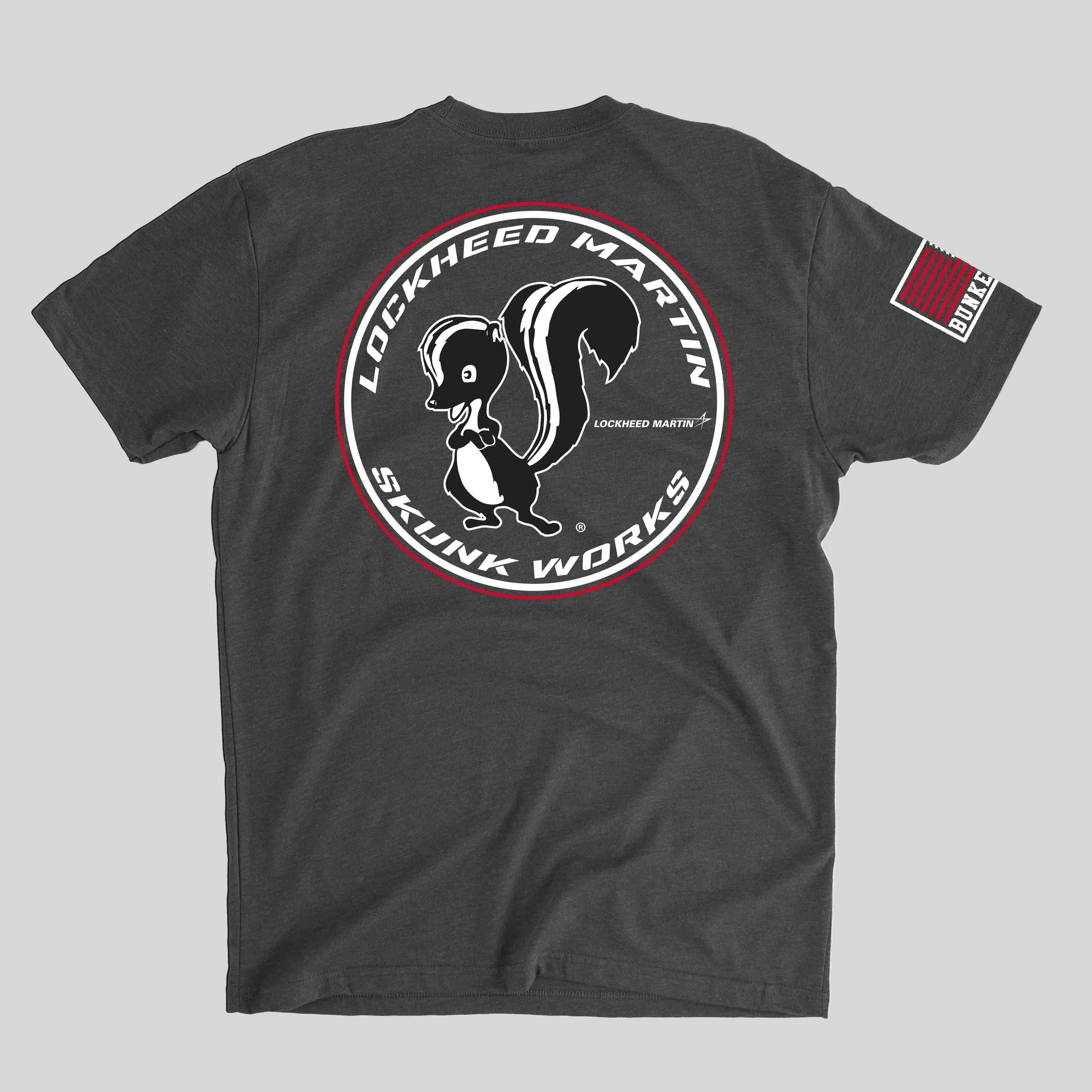 Official Lockheed Martin Skunk Works® T-Shirt Military Aviation T