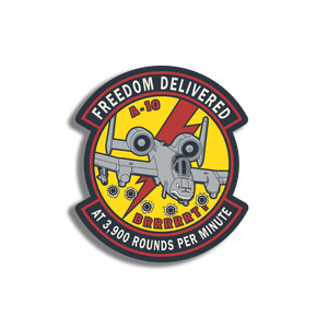 A-10 Warthog 3.5" PVC Patch