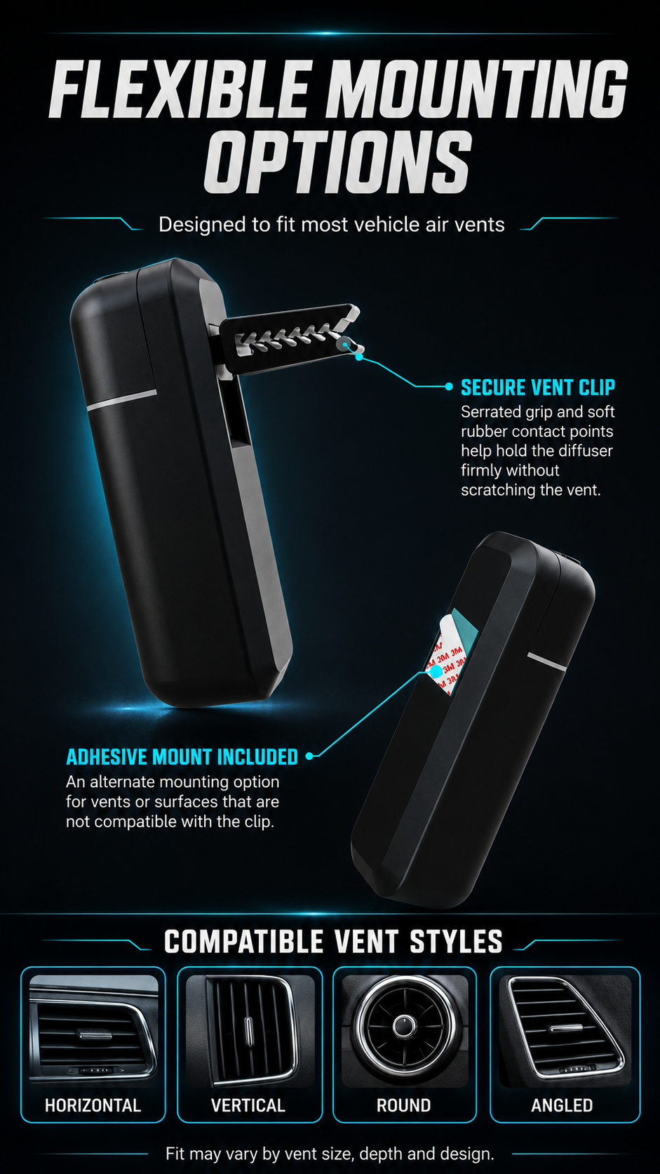 Car Waterless Aromatherapy Diffuser
