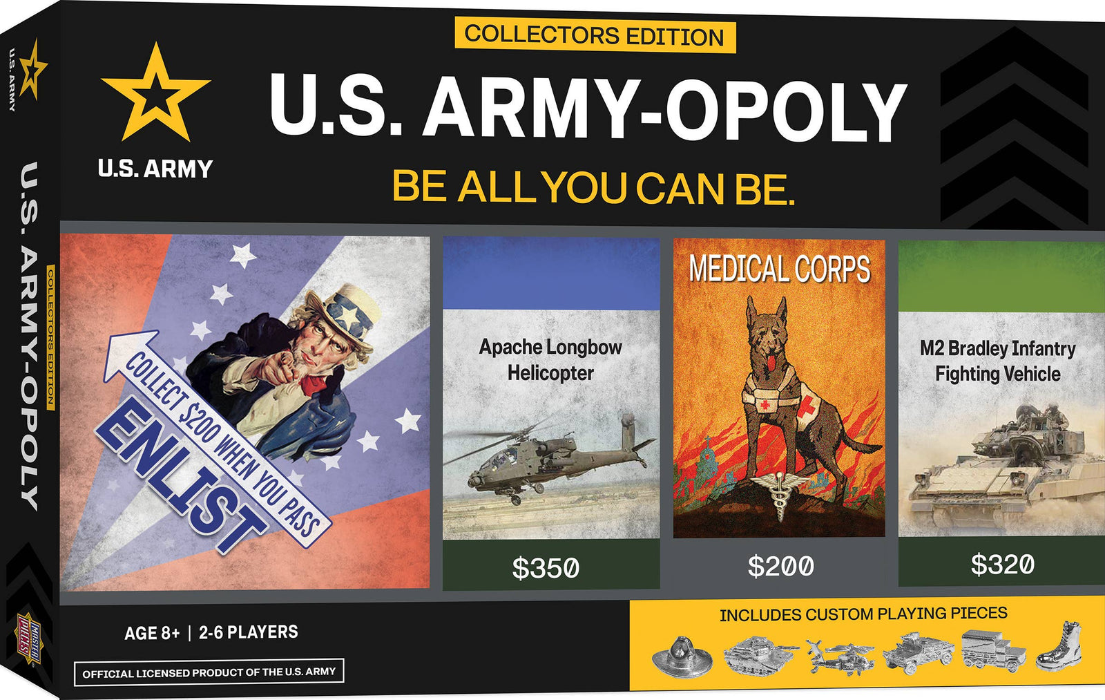 US Army Opoly Board Game