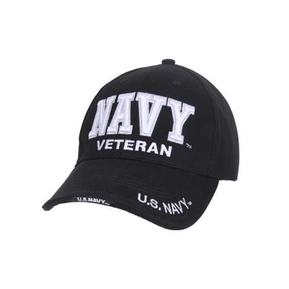 Deluxe U.S. Navy Veteran Cap