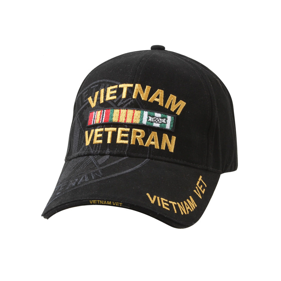 Deluxe Vietnam Veteran Military Low Profile Shadow Cap