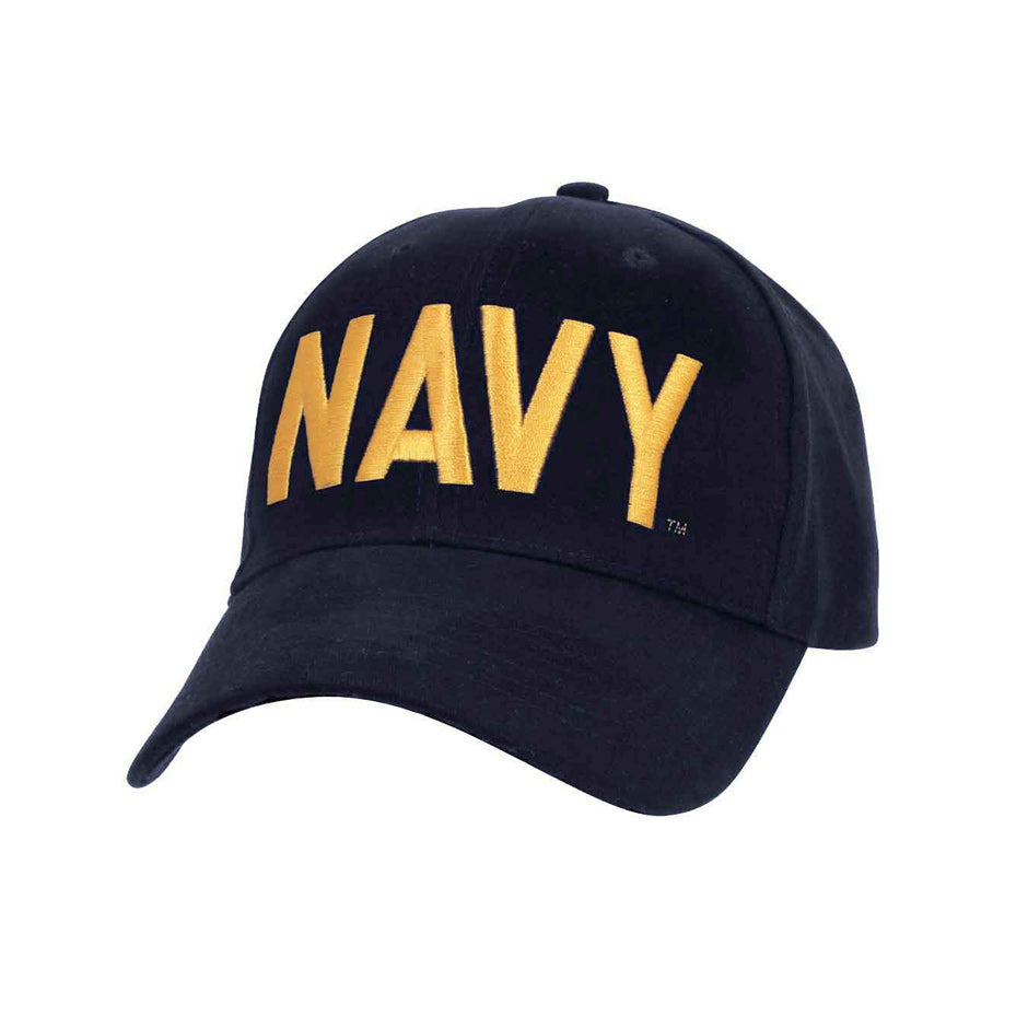 U.S. Navy Supreme Low Profile Insignia Cap - Navy Blue