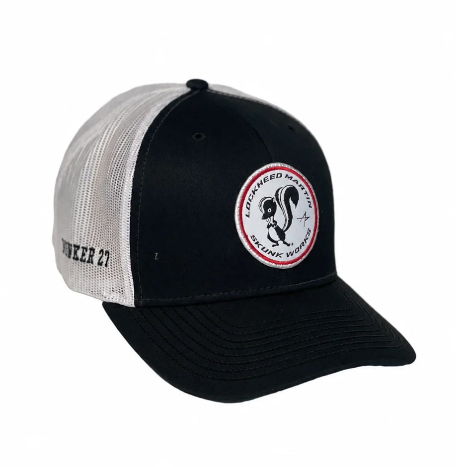 Skunk Works Hat - Black/White