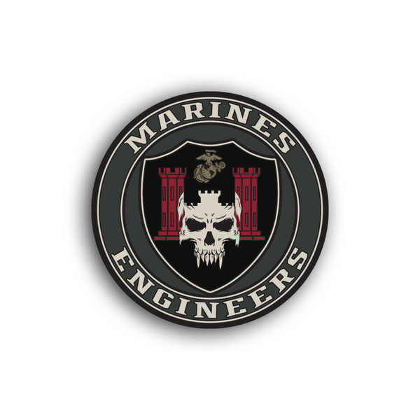 Marine Engineer Patch Engineer-Marines Patch - BUNKER 27