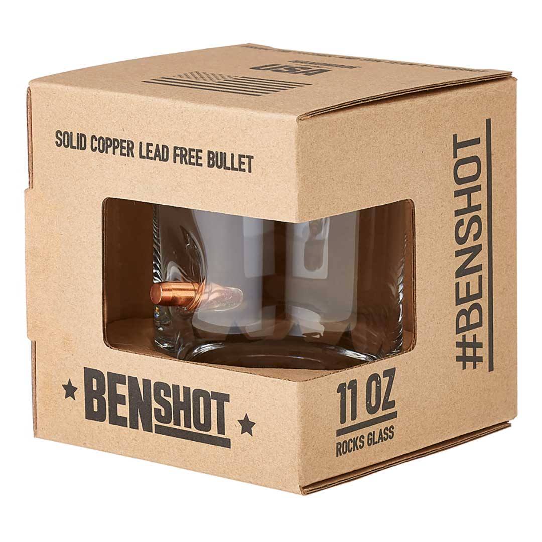 BenShot Patriotic Rocks Glass - 11oz