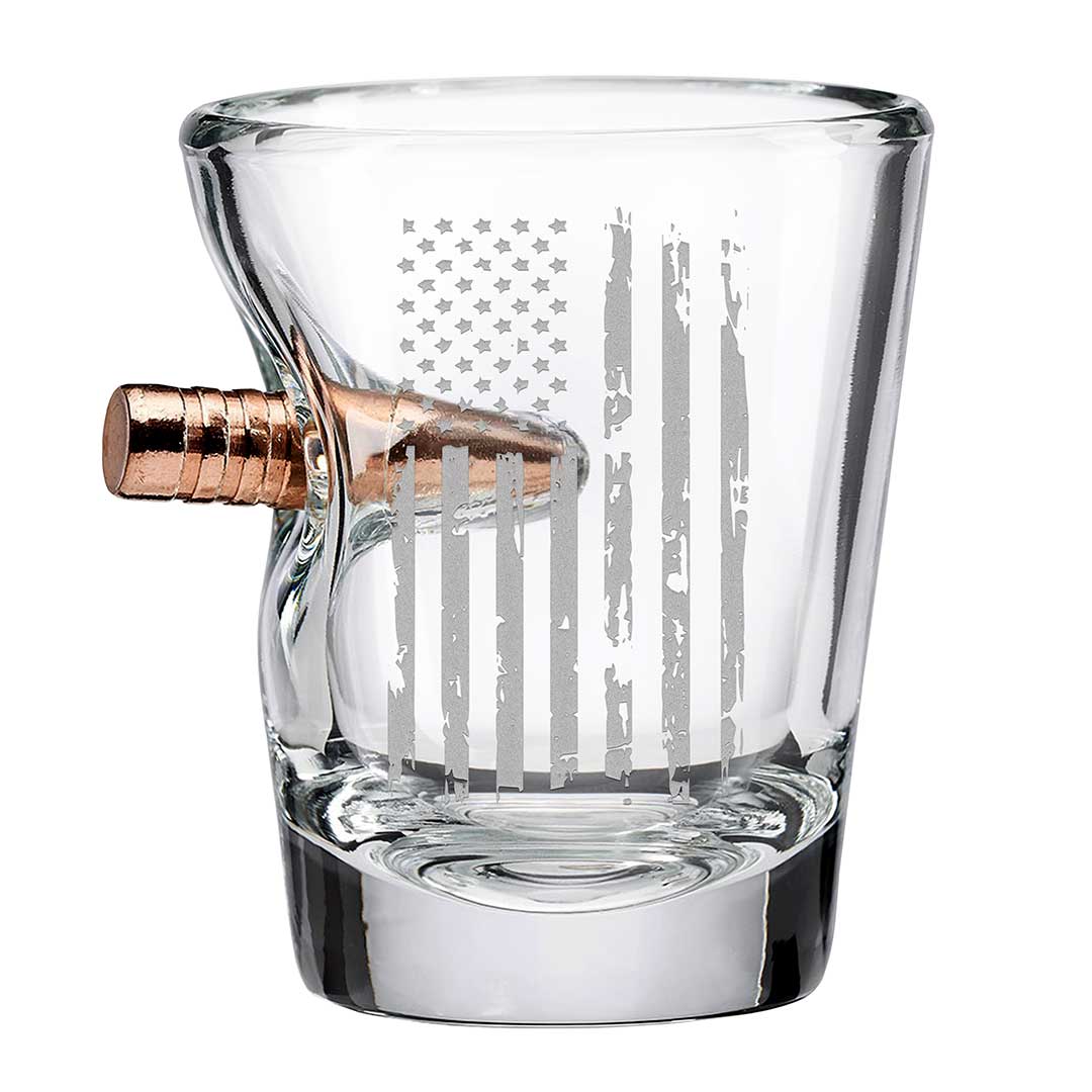 BenShot Patriotic Shot Glass - 2oz