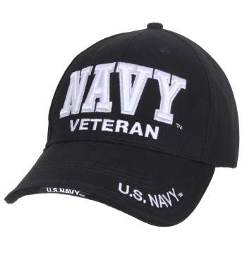 Deluxe U.S. Navy Veteran Cap
