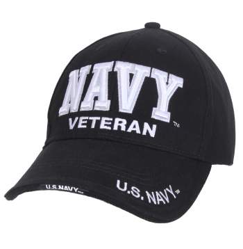 Deluxe Navy Veteran Cap BUNKER 27