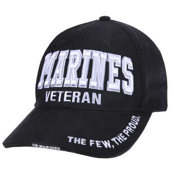 Deluxe Low Profile U.S. Marines Veteran Cap