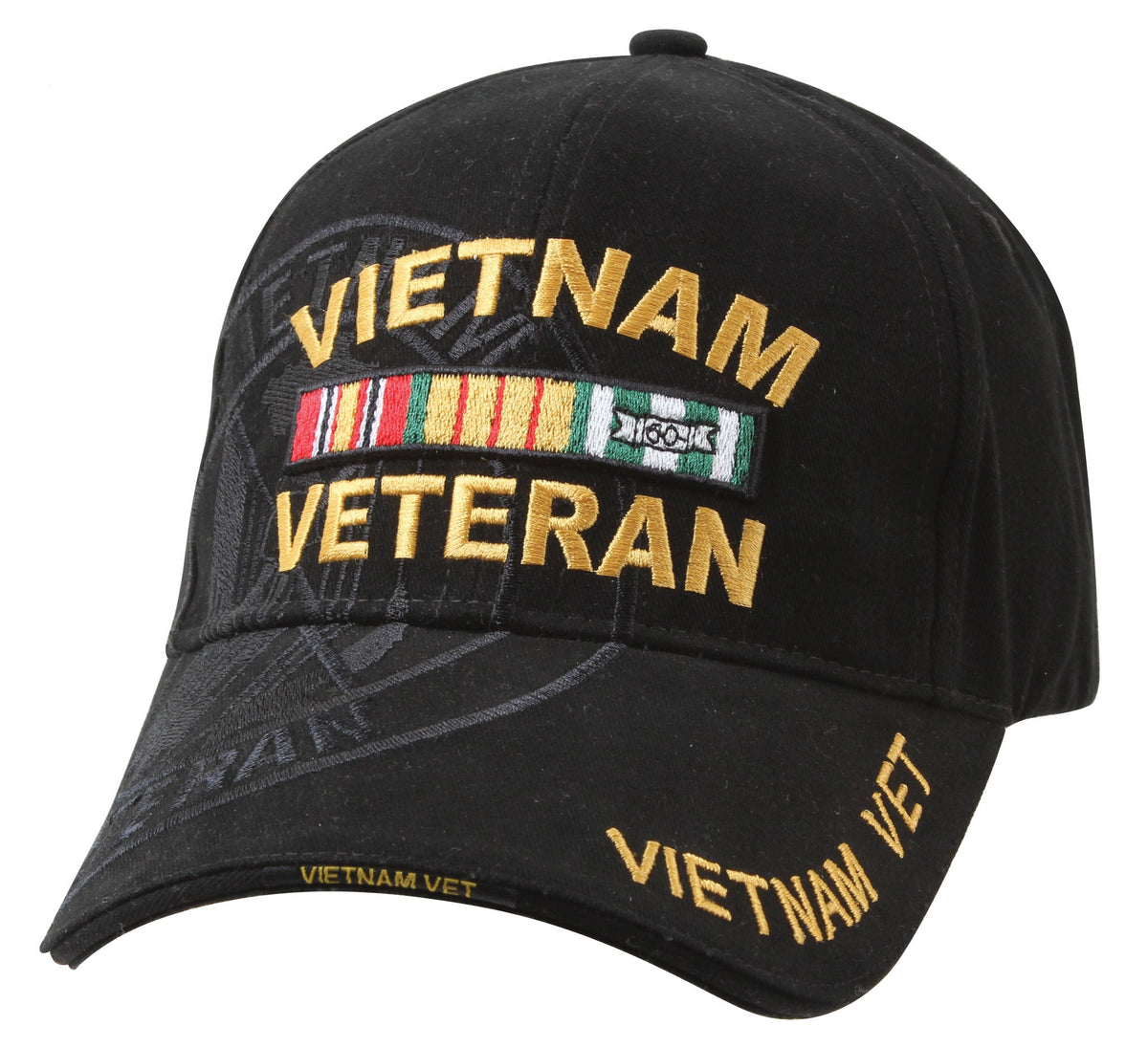 Deluxe Vietnam Veteran Military Low Profile Shadow Cap