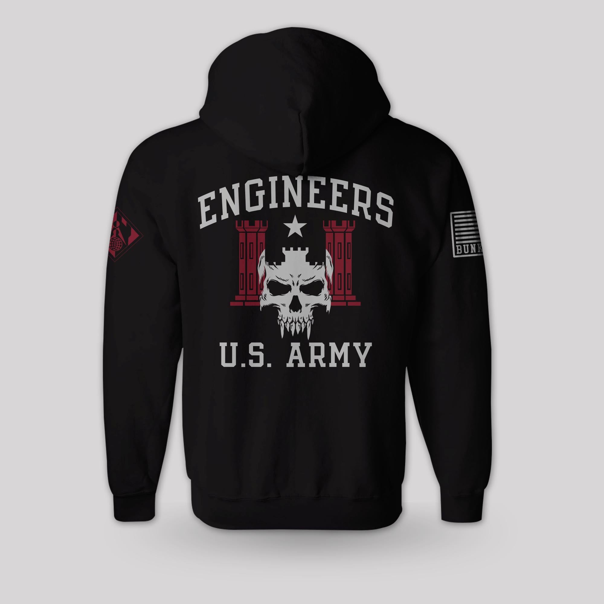 Engineers Hoodie - Army