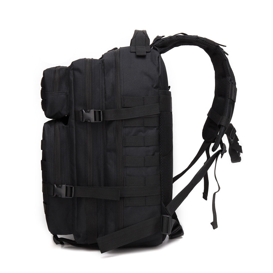 Black Tactical Backpack, Military Backpack, Molle Backpack