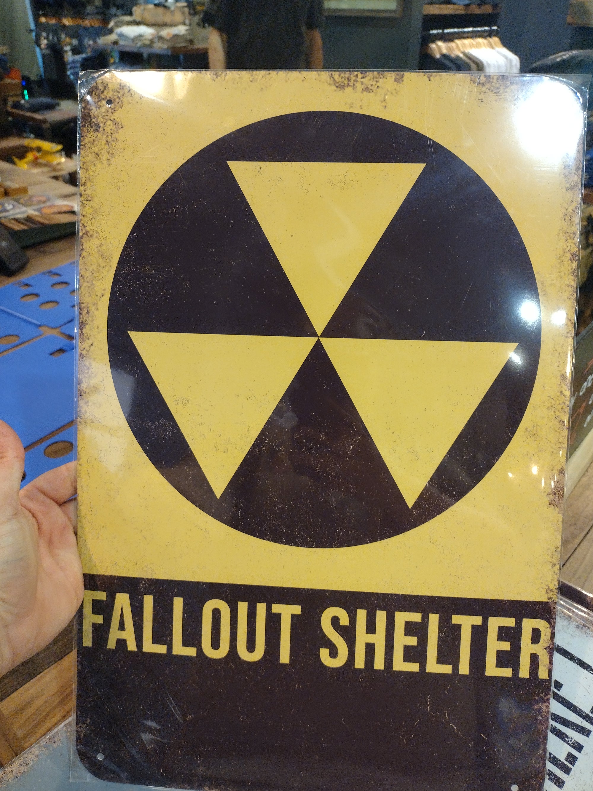 Fallout  - Metal Sign