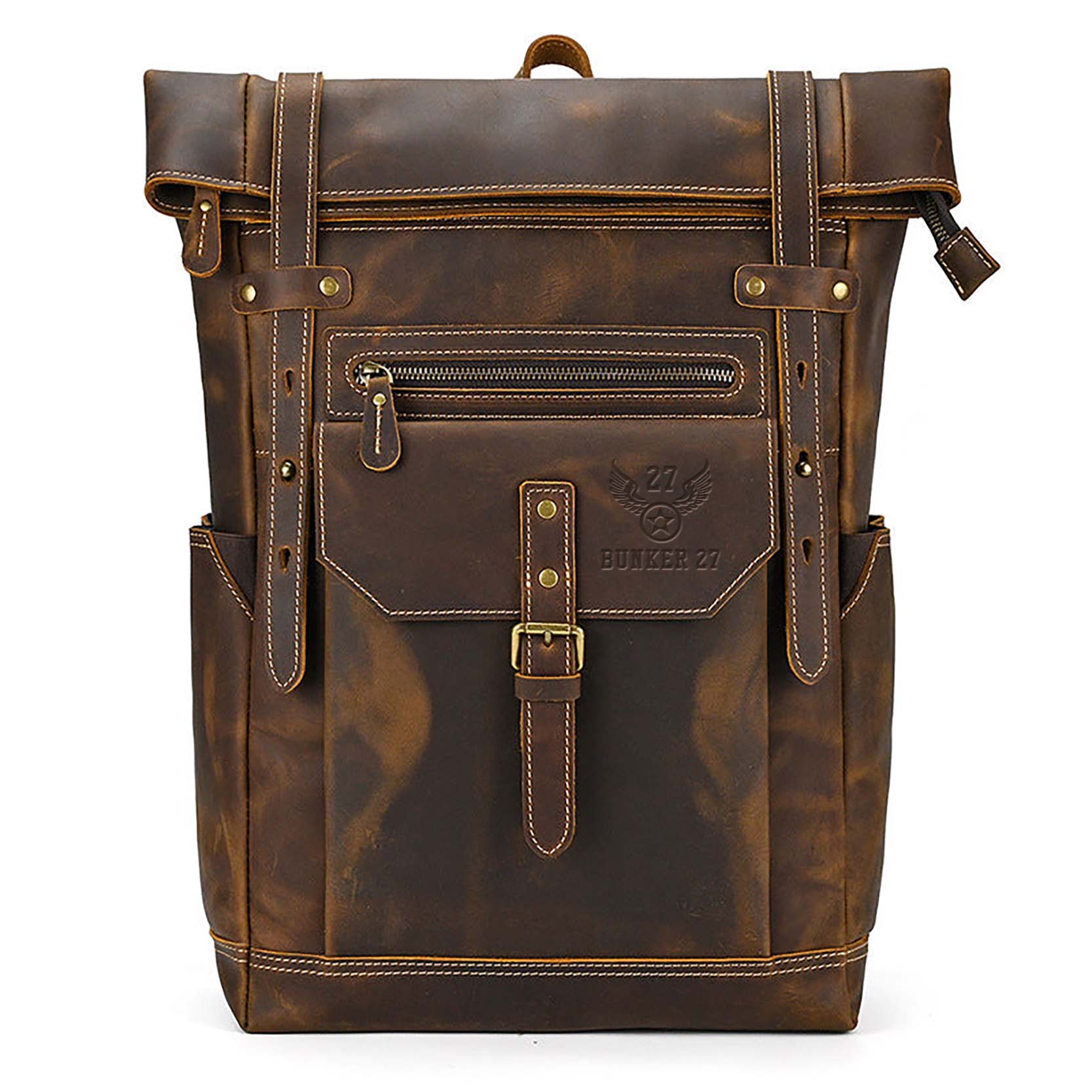 amazing leather backpacks Bastion – Crazy Horse Leather Rucksack
