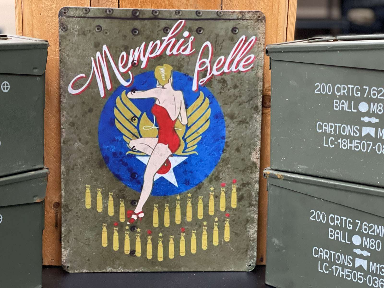 Memphis Belle - Metal Sign
